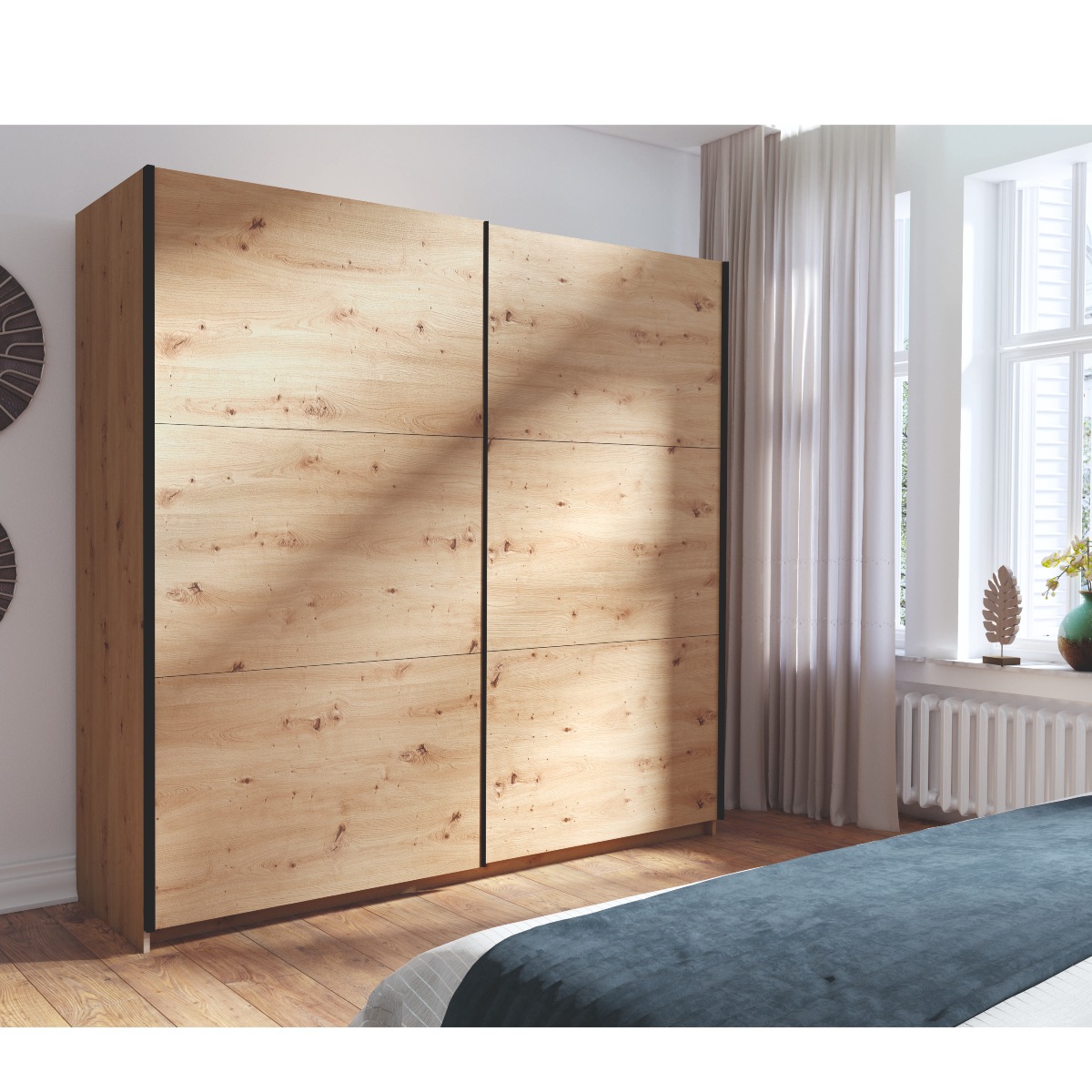 Armoire 200 cm bois