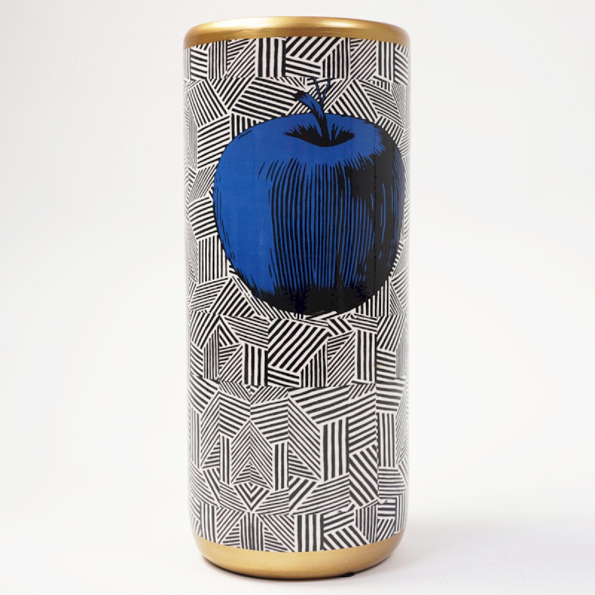Porte parapluies / vase en céramique MELA bleue 45cm