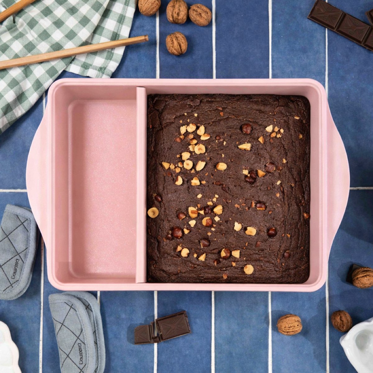 L'INCROYABLE PLAT COOKUT AJUSTABLE 40CM ROSE-GUIMAUVE